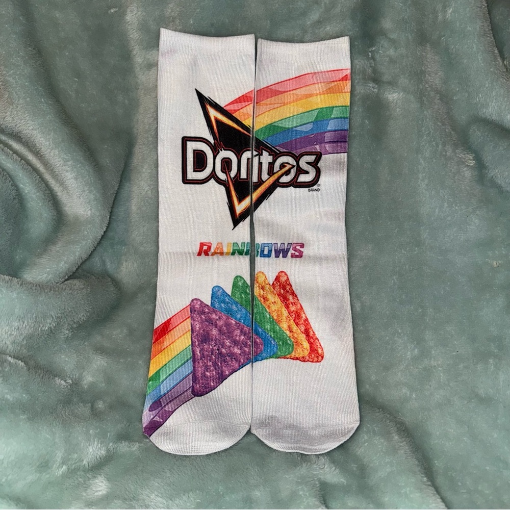 NEW Doritos Rainbows Socks